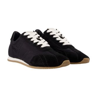 Toteme Womens Flex Sneaker Black Synthetic