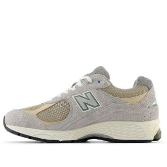 New Balance 2002R Rain Cloud Sneakers Grey Yellow M2002RCS