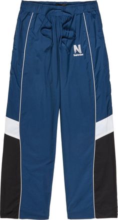 Nahmias Warm Up Panelled Shell Track Pants - Blue - XL