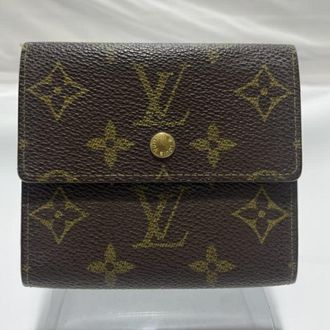 Louis Vuitton Monogram Brown Monogram Wallet (Tri-Fold) (Pre-Owned)