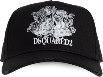 Dsquared2 Baseballpet met Monkey Business-logo