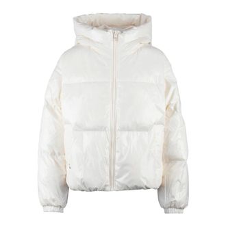 Tommy Hilfiger Dames, Jassen, Wit, Maat: XS Polyamide