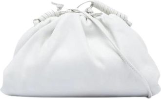 Bottega Veneta Pre-owned Leather pouches - Dames - Vintage Clutch - Wit - ONE Size - Vintage