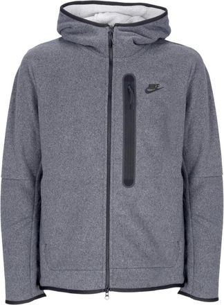 Nike Tech Fleece Zip Hoodie - Heren - Sportshirts - Zwart - XL - Katoen - Fitness