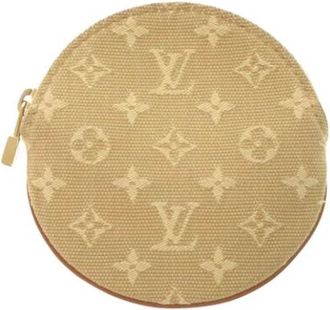 Louis Vuitton Pre-owned Wallets, female, Beige, Size: ONE SIZE Pre-owned Coin Pouch