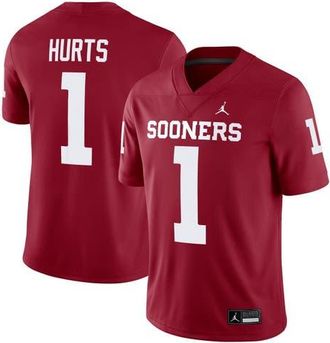 Jordan Brand Mens Jordan Brand Jalen Hurts Crimson Oklahoma Sooners Alumni Player Game Jersey at Nordstrom, Size Xxx-Large