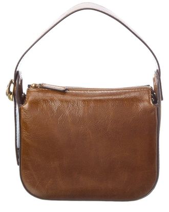 Madewell Organic Drop Hand Held Leather Bag
