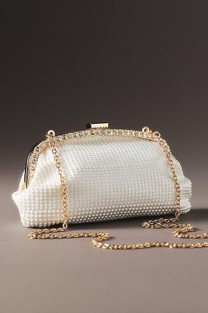 Badgley Mischka Jewel by Badgley Mischka Pearl Stud Clutch