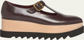 Stella McCartney Elyse Vegan Mary Jane Platform Loafers