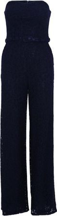 Vera Mont Jumpsuits & Playsuits, Dames, Blauw, XS, Kanten jumpsuit voor speciale gelegenheden