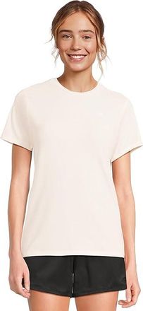 The North Face Adventure T-Shirts Womens Clothing White Dune : LG, Elastane/Polyester