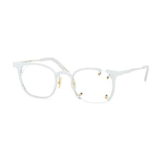 Masahiromaruyama Glasses, unisex, White, Size: 49 MM Mm-0061