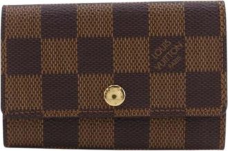 Louis Vuitton Pre-owned Accessories, female, Brown, Size: ONE SIZE Pre-owned Keycase