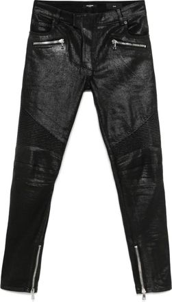 Balmain Biker jeans - Zwart