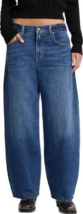 7 For All Mankind Bonnie Curvilinear Beida Barrel Leg Jean