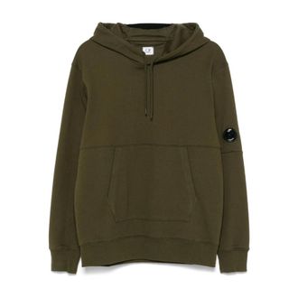 C.P. Company Hoodies, male, Green, Size: L Hoodie