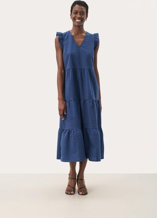 Part Two Jurk A-shape blue