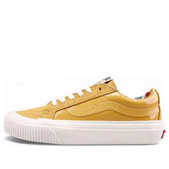 Vans Karina Rozunko x SK8-Low Reissue SF Patent Honey Gold VN0A4UWI24L