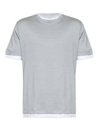 Eleventy crew-neck T-shirt - Grey