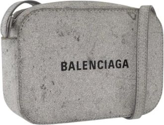 Balenciaga Pre-owned Cross Body Bags, female, Gray, Size: ONE SIZE Pre-owned Vintage Cross Body Bag