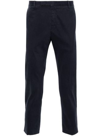 Pantaloni Torino Dieci chinos - men - Elastane/Cotton - 54 - Blue