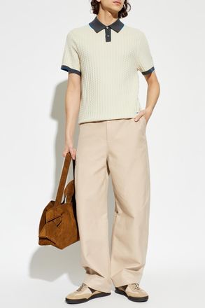 Paul Smith Cotton Polo, Mens, Cream