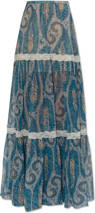 Etro Mujer, Faldas, Azul, Talla: 2XS