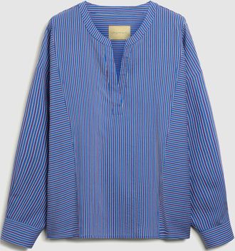 Momoni Blouse Prickly Azzurro Senape Rosso