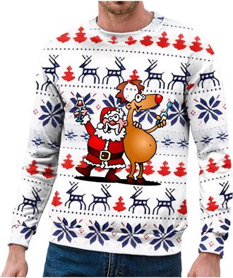 Red Christmas Sweater Sale at 3.79 Stylight