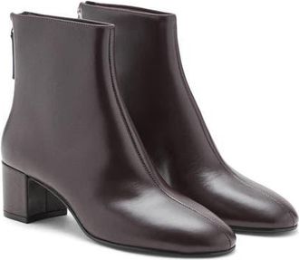 Mango Claro Ankle Boot in Dark Brown at Nordstrom, Size 6.5Us