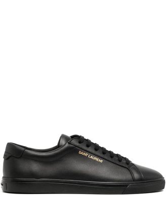 Saint Laurent Andy Leather Sneakers