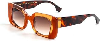 Face &agrave; Face Flare 1 Zonnebrillen - Dames - Zonnebrillen - Bruin - 50 MM - Accessoires
