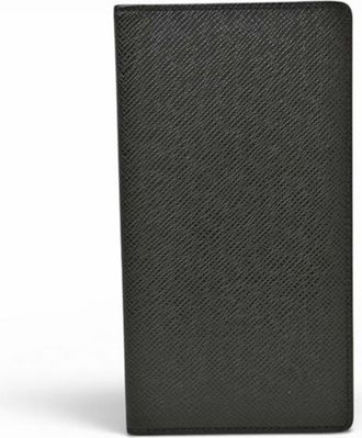 Louis Vuitton Ardoise Leather Long Wallet (Bi-Fold) (Pre-Owned)