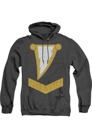 Gildan Justice League of America Black Adam Adult Heather Hoodie / Hooded Sweatshirt