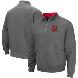 Colosseum Mens Colosseum Charcoal Cornell Big Red Tortugas Logo Quarter-Zip Pullover Jacket at Nordstrom, Size Xx-Large