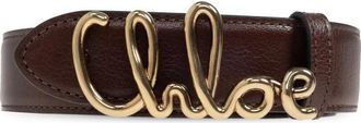 Chlo&eacute; Iconic Riem - Dames - Riemen - Bruin - M - Leer - Accessoires