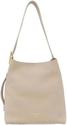 Louis Vuitton Pre-owned Vintage Schoudertas - Dames - Vintage Schoudertas - Beige - ONE Size - Leer - Vintage