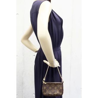 Louis Vuitton Pre-owned Mini Bags, female, Brown, Size: ONE SIZE Pre-owned Monogram Mini Handbag M58009