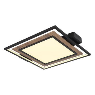Globo Lighting Plaf&oacute;n - Gabaldo - Negro - Metal - Led - 67848-36