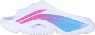 Li-Ning (WMNS) Li-Ning 8 PE Courtside Sport Slides White Blue ABTS010-1