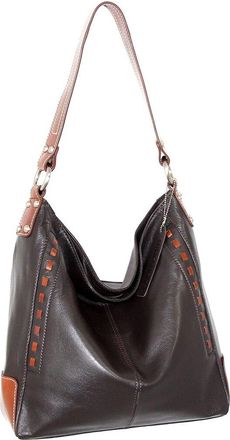 Nino Bossi Alyssa Genuine Leather Hobo Bag