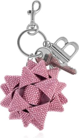 Balenciaga Bag Accessories, female, Pink, Size: ONE SIZE Charm Keychain