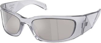 Prada PR A19S 12R2B0 Mens Sunglasses Grey Size 60