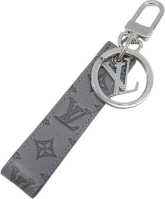 Louis Vuitton Pre-owned Leather key-holders - Heren - Vintage Accessoires - Grijs - ONE Size - Vintage