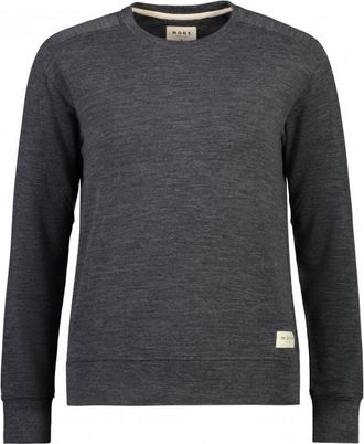 Mons Royale Covert Lite Crew Merinopullover für Damen | grau