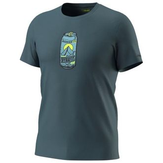 Dynafit Graphic Cotton S/S Tee T-Shirt f&uuml;r Herren | blau