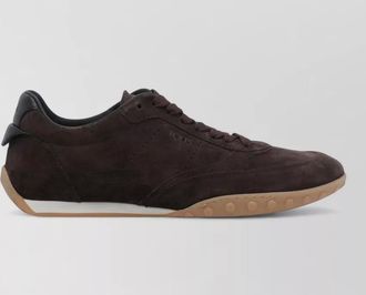 Tod's suede low-top sneakers