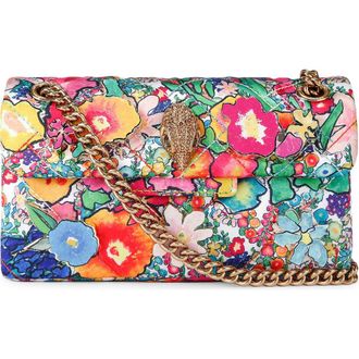 Kurt Geiger Kensington 17 Convertible Shoulder Bag in Green Multi at Nordstrom