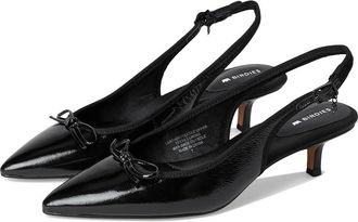 Birdies The Goldfinch Kitten Heel High Womens Heels Black Patent Leather : 5.5 M