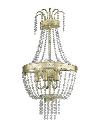 Livex Lighting Livex Valentina 3-Light Winter Gold Wall Sconce